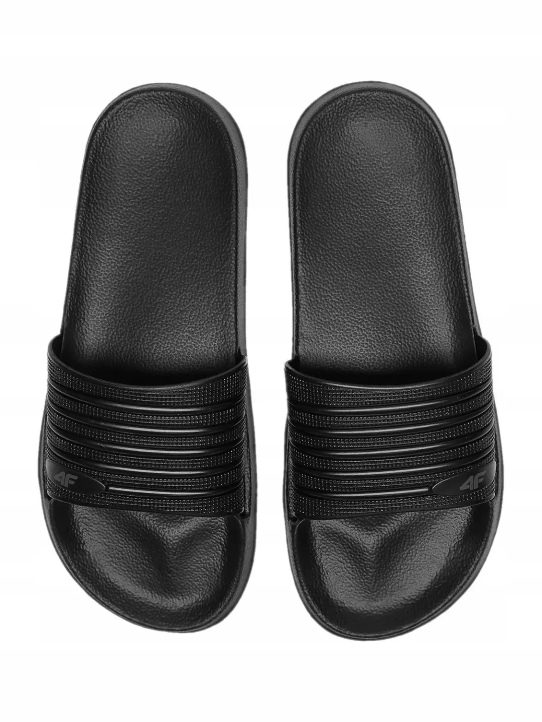 4F Heren Slippers Zwart
