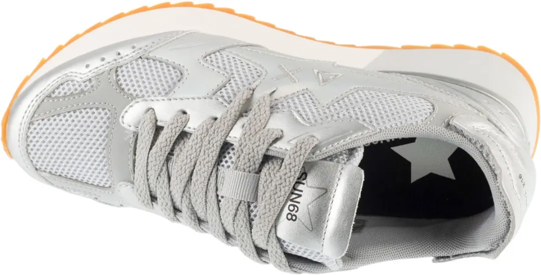 SUN68 Stargirl, Vrouwen, Zilver, Sneakers, maat: 41 - afbeelding 3 van 5