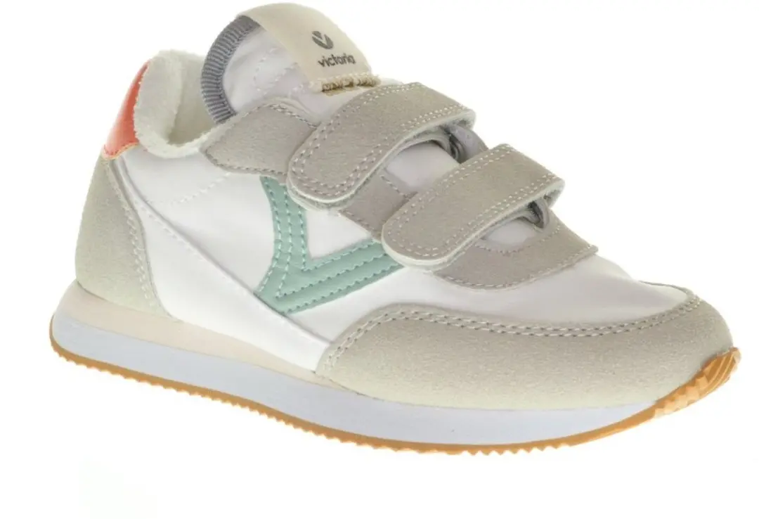 Victoria Celeste Kindersneaker 2 Velcro maat 29