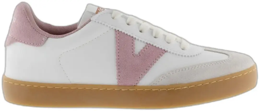 Leren en suède sneakers voor dames Victoria Berlin Ciclista