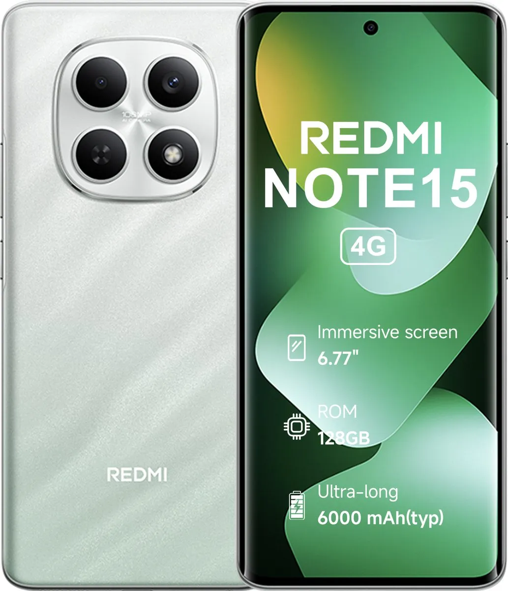 Xiaomi Redmi Note 15 MZB0MNPEU Smartphone - 128GB Groen
