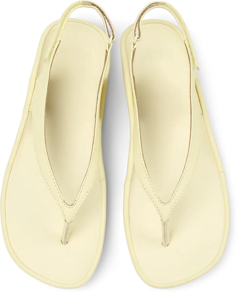 Camper Right Isla Sandalen - Damen - Pastel Geel - 41 - afbeelding 5 van 6