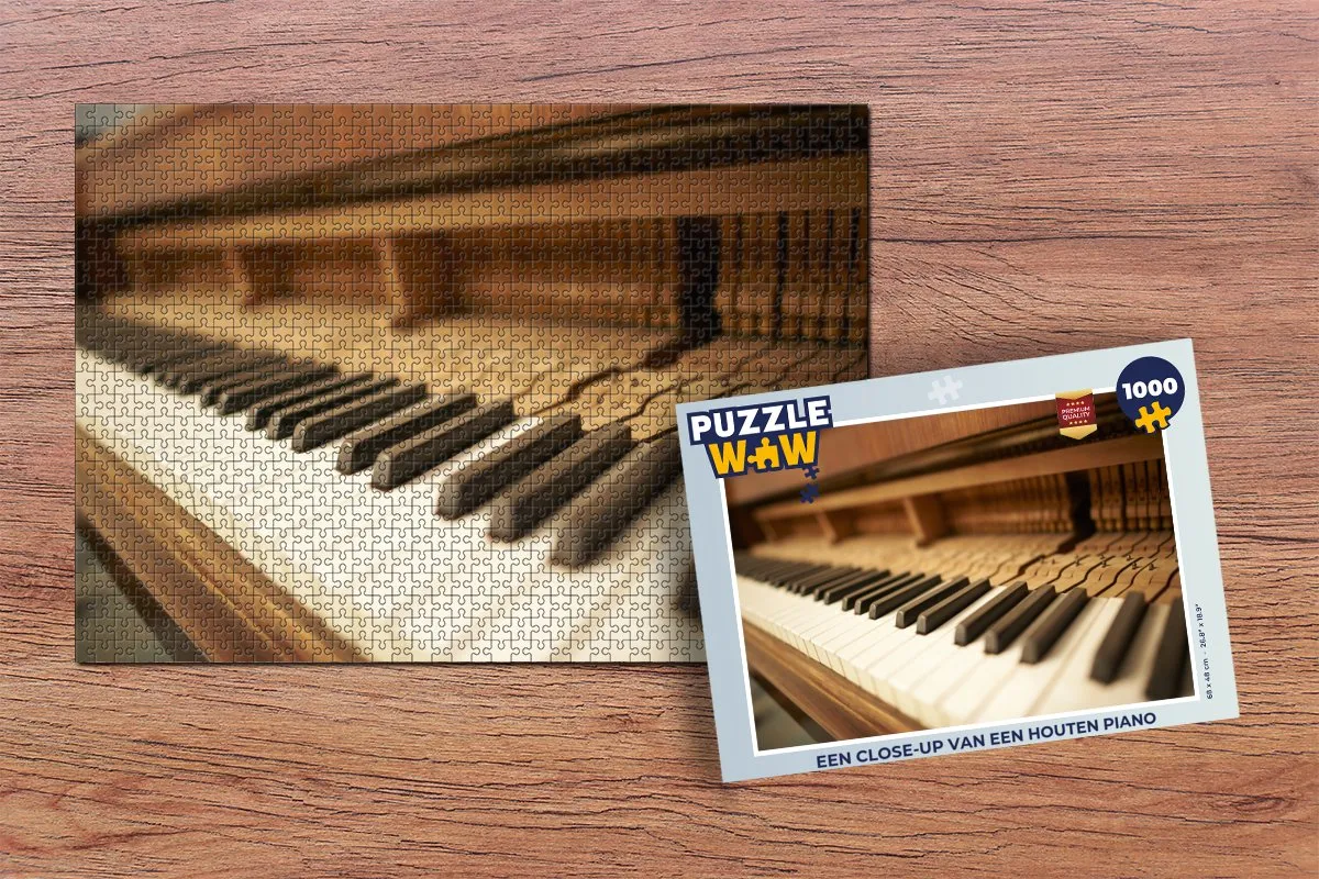 PuzzleWow Legpuzzel 1000 Stuks - Multicolor