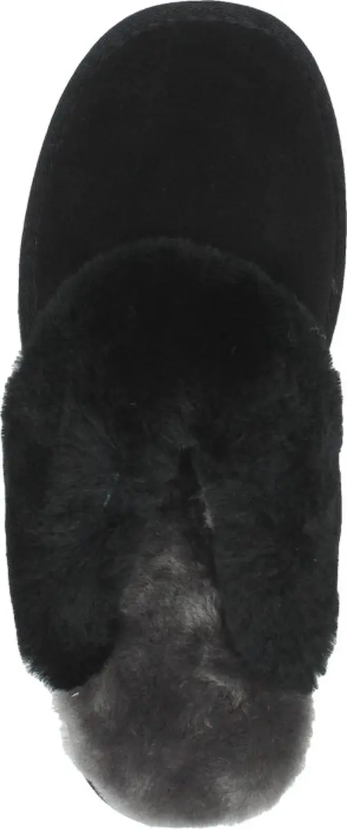 Warmbat Flurry Suede dames sloffen - Zwart - afbeelding 4 van 6