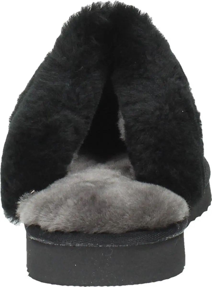 Warmbat Flurry Suede dames sloffen - Zwart - afbeelding 6 van 6