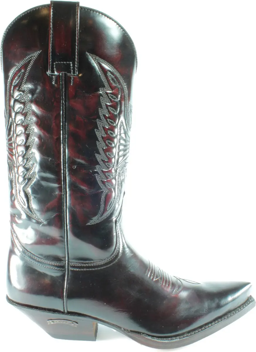 Sendra Boots 2073 Cuervo Florentic Bordeaux Dames Heren Laarzen Cowboy Western B