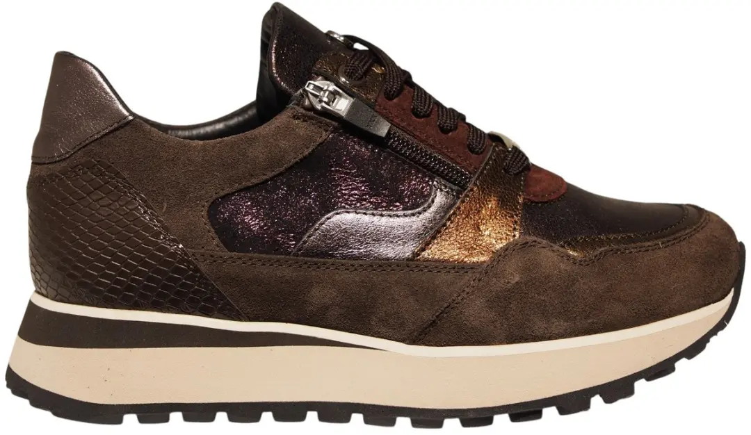 Footnotes Elke Bruin sneaker