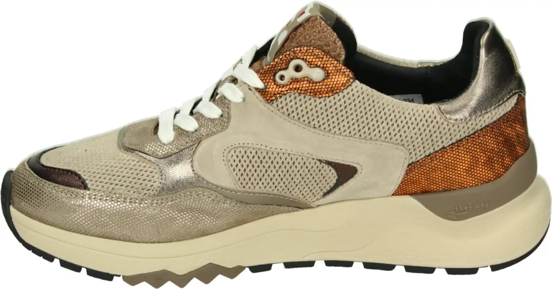 Floris van Bommel TRENI 02.10 Lage sneakers - Wit/beige 41 - afbeelding 2 van 4