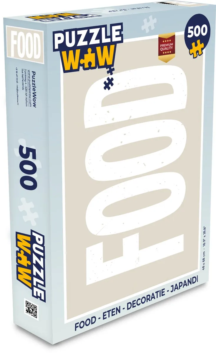PuzzleWow Japandi Legpuzzel 500 Stuks