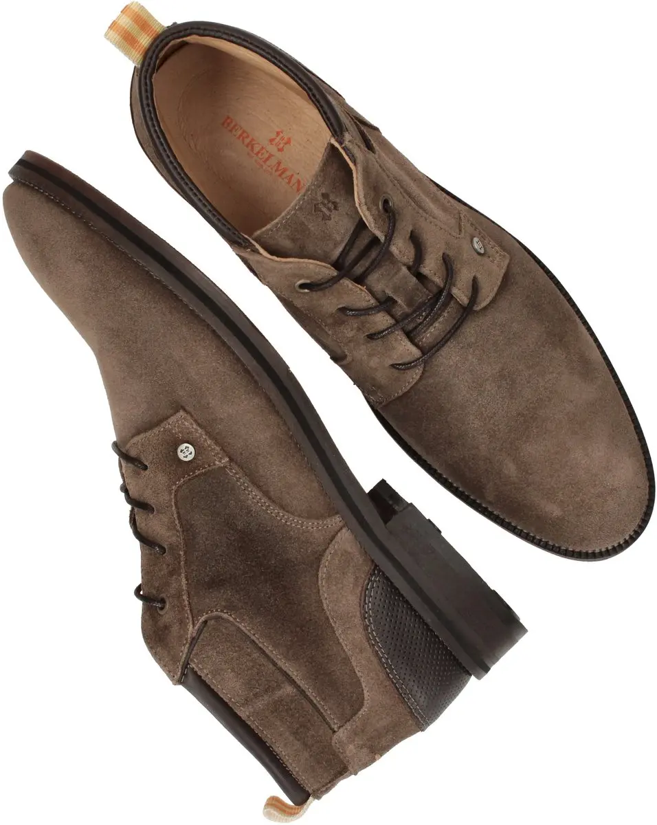 Berkelmans Silesia Veterschoenen Heren Taupe 40 - afbeelding 2 van 6