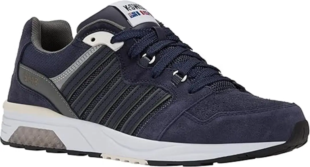K-SWISS SI 18 RANNELL SDE heren suède sneaker 07951 blauw
