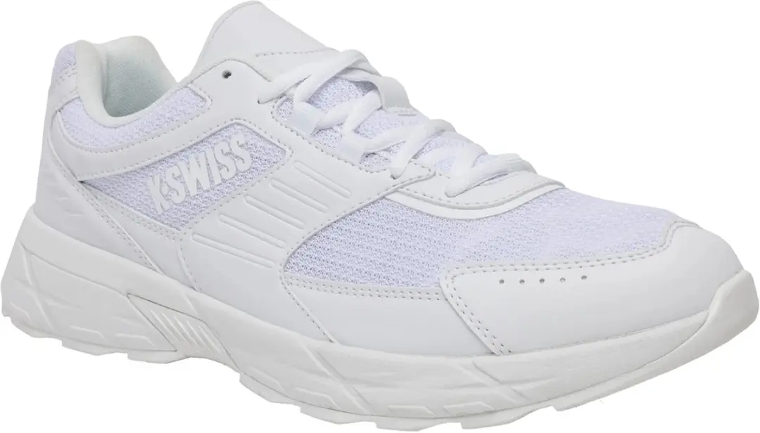 K-Swiss Dames Fario M Sneaker Vrijetijdsschoen 94779-101-M White/White