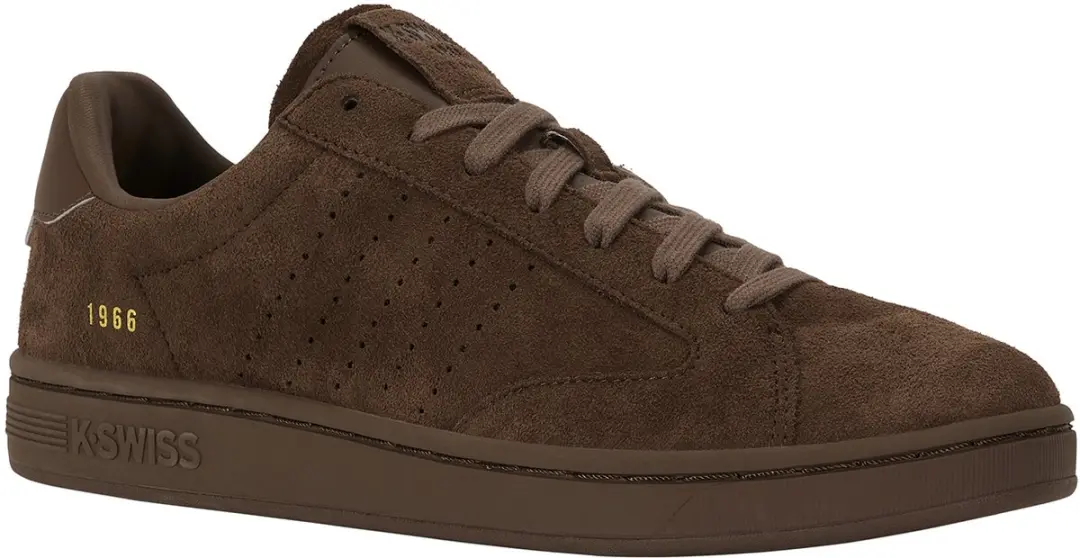 K-Swiss Heren LOZAN KLUB SDE Suède Sneaker 07262-249-M Chocolate
