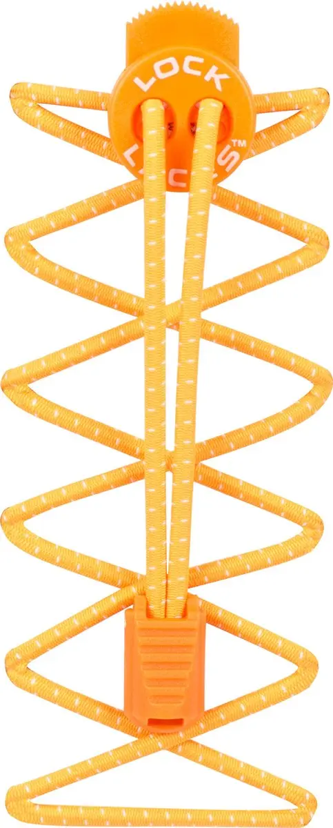 Nathan Run Laces Neon Orange