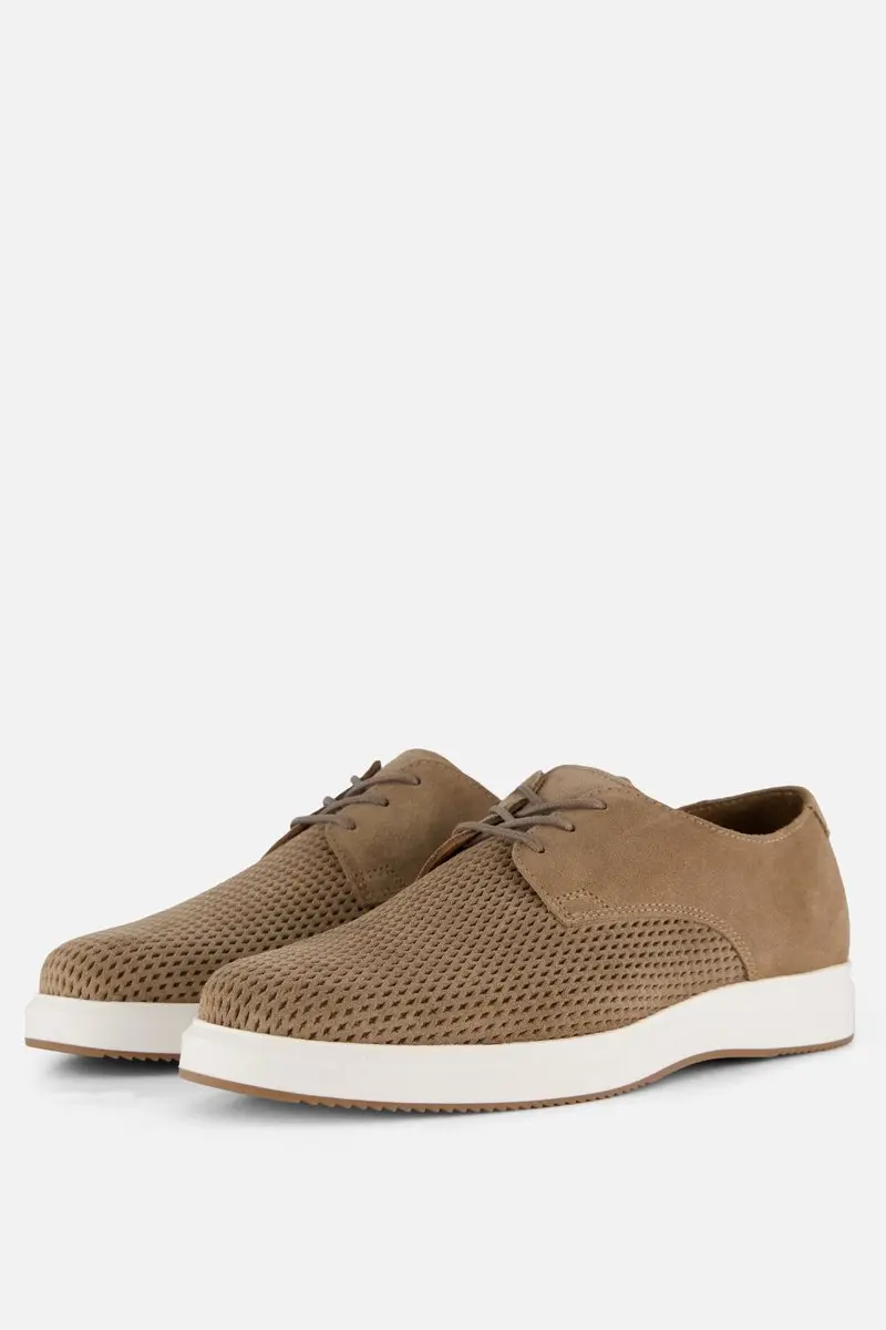 Cycleur De Luxe DC9 Veterschoenen taupe Suède