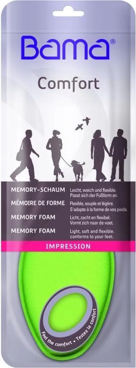 Bama Impression Memory Foam inlegzolen