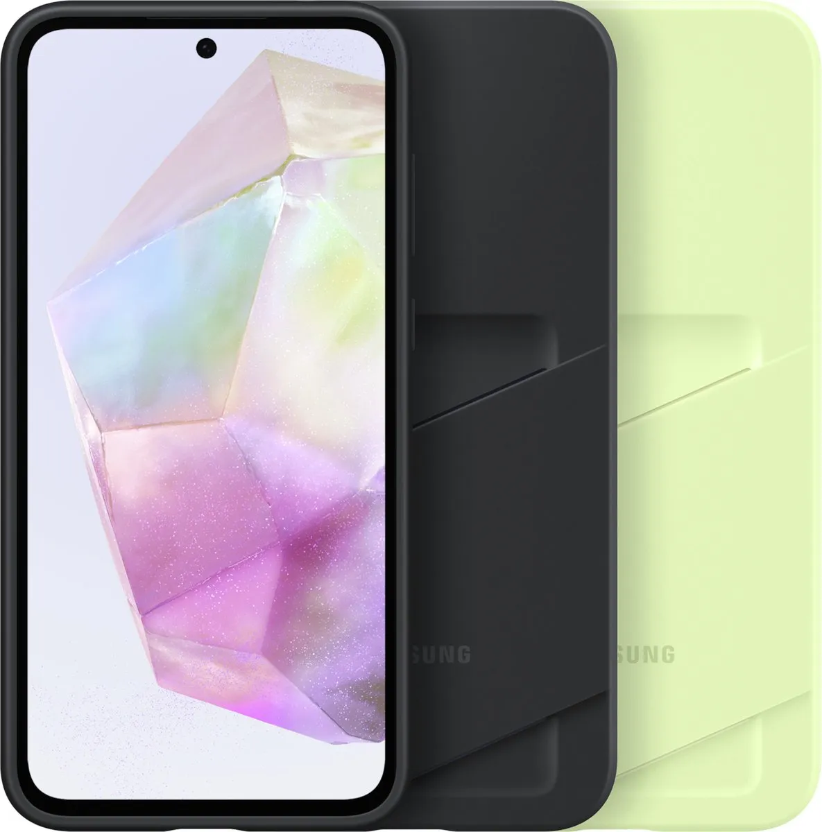 Samsung Card Slot Case Galaxy A35 5G EF-OA356TBEGWW - Zwart