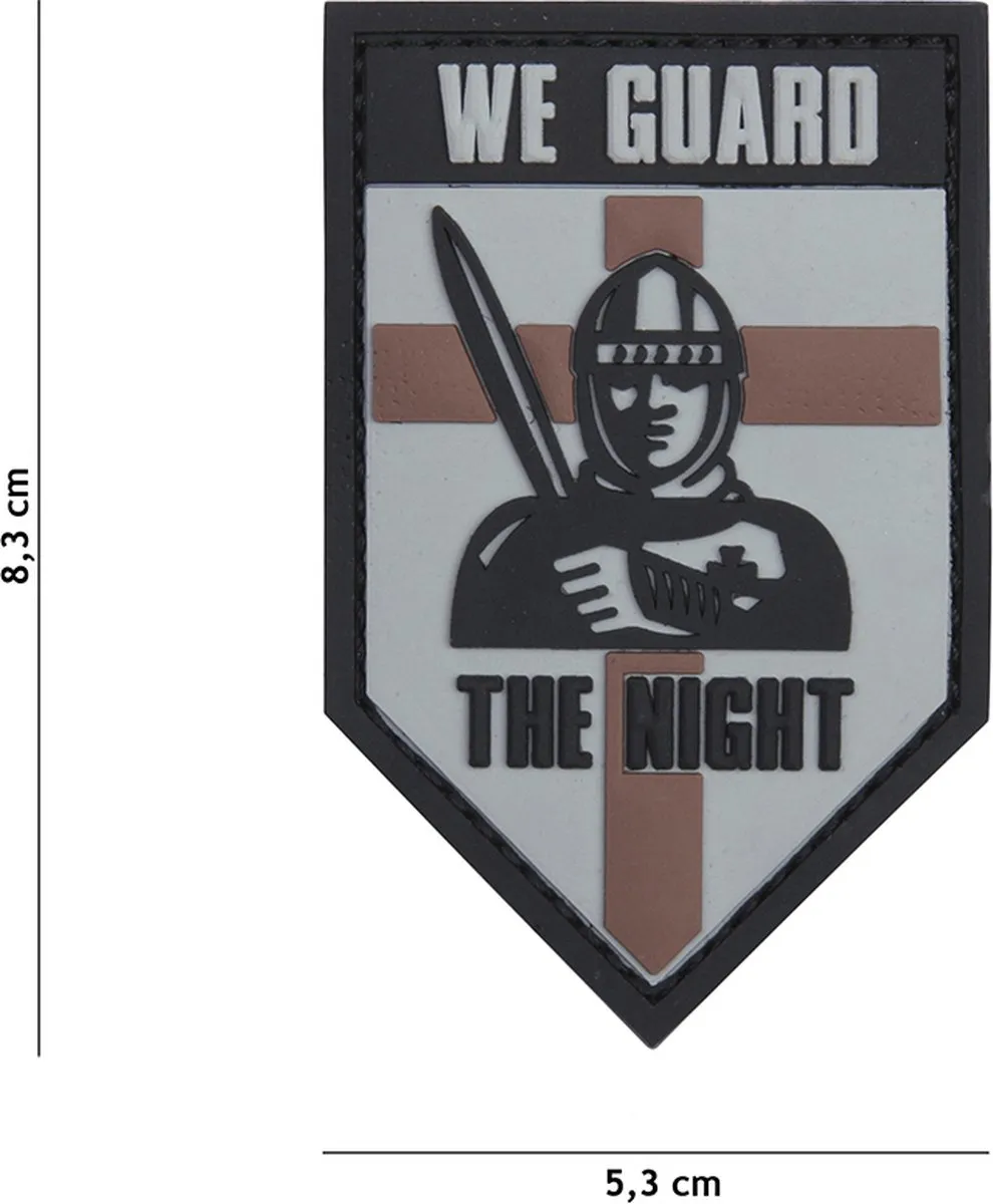 101 Inc Embleem 3D PVC We Guard The Night