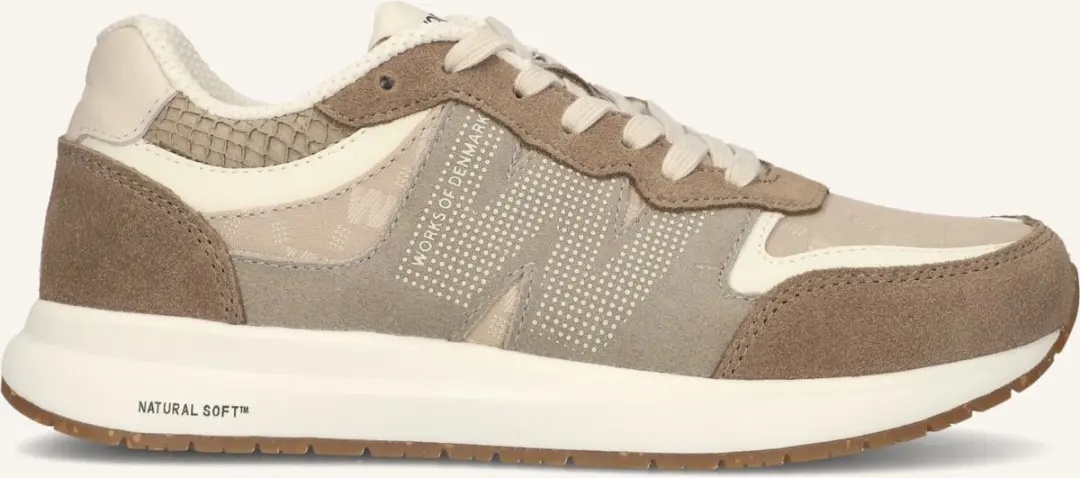 Woden Rigmor Heritage Sneakers Beige