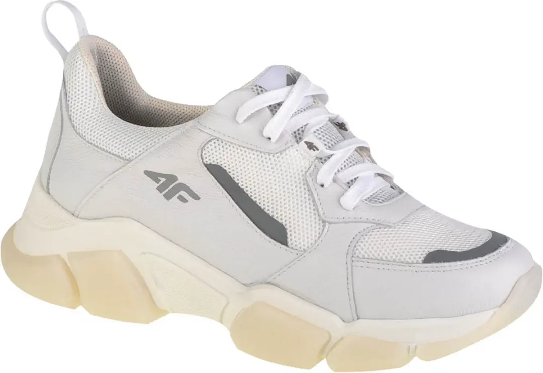 4F Wmn's Casual, Vrouwen, Wit, Sneakers, maat: 38