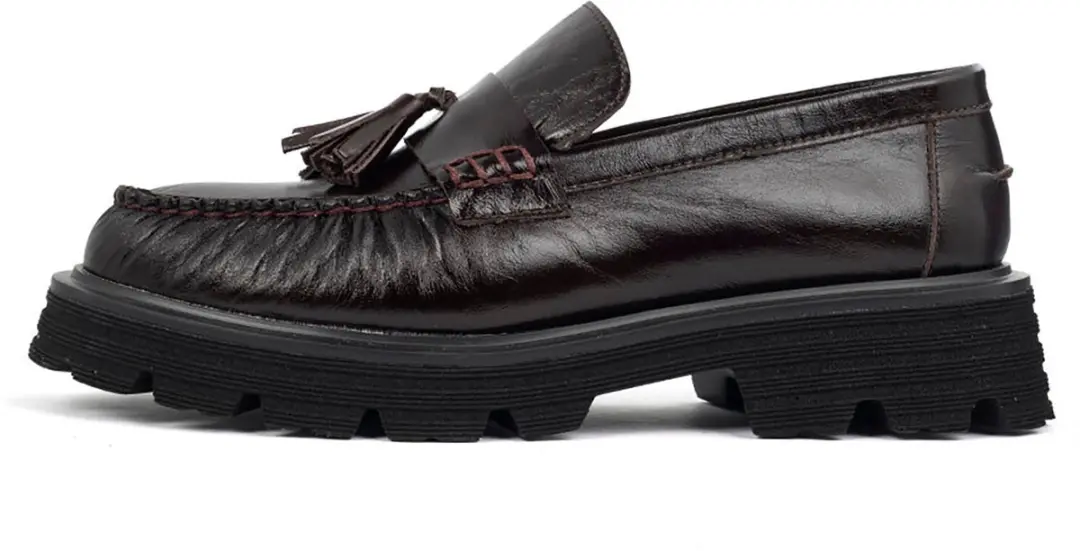Babouche Bizou-105 loafer bruin, 37 / 4