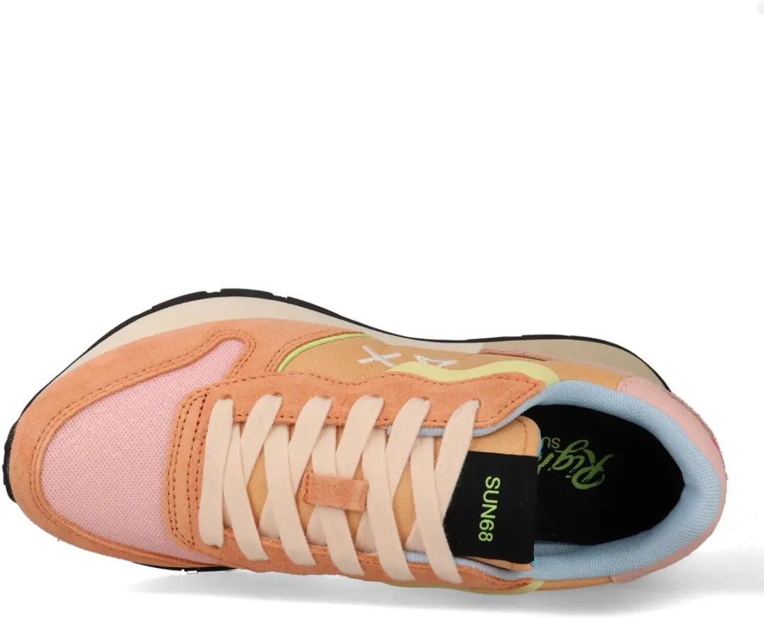 Sun68 Ally Color Explosion Sneakers - Lichtoranje 41 - afbeelding 5 van 6