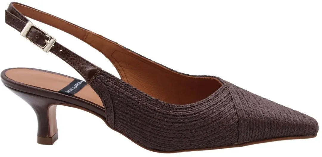 Angel Alarcon 26020 416D Cordela Testa Slingbacks Bruin Leer Dames - Bruin - 39 - afbeelding 6 van 6