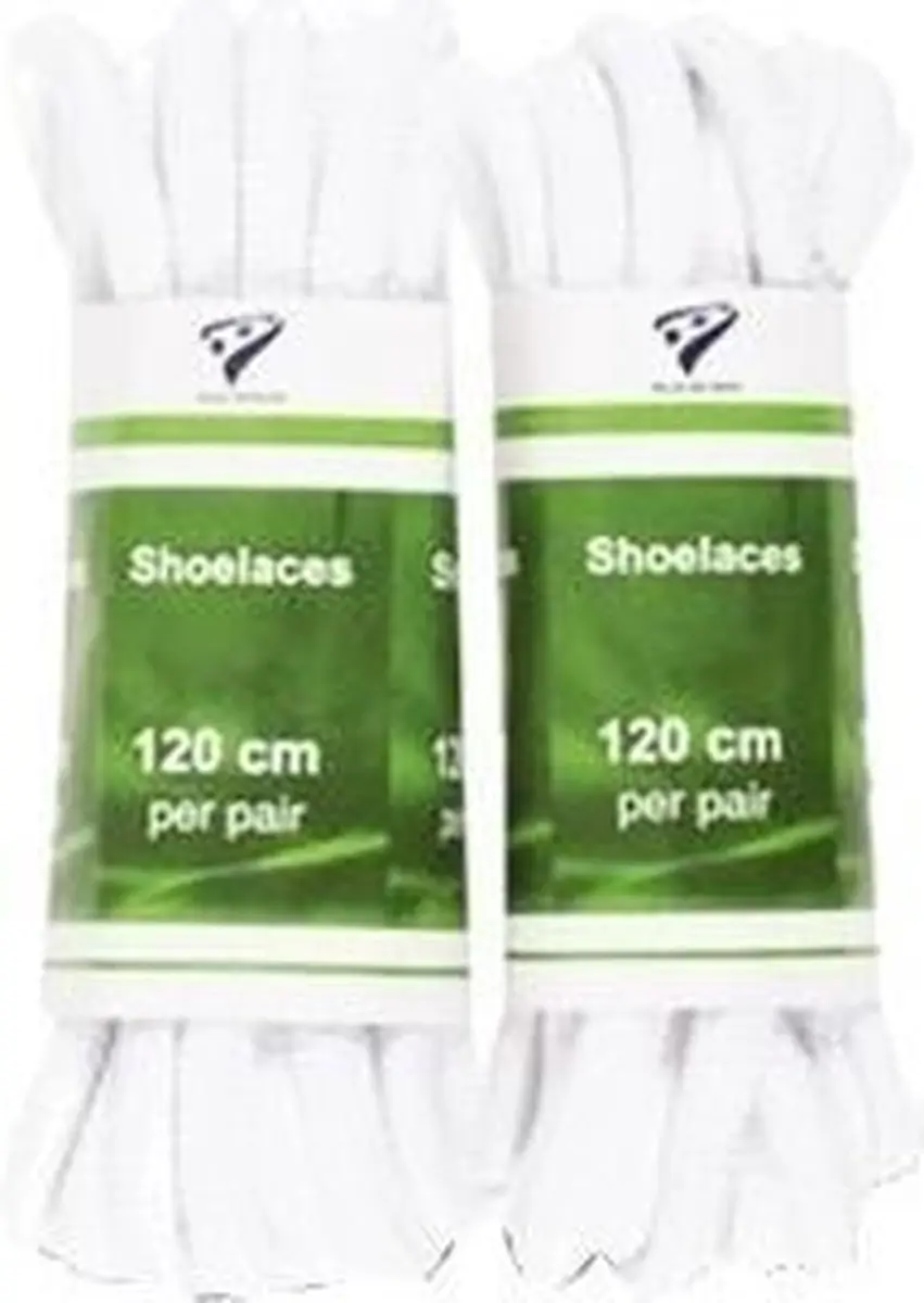 Rucanor Schoenveters Rond Wit 120 Cm Per 2 Paar