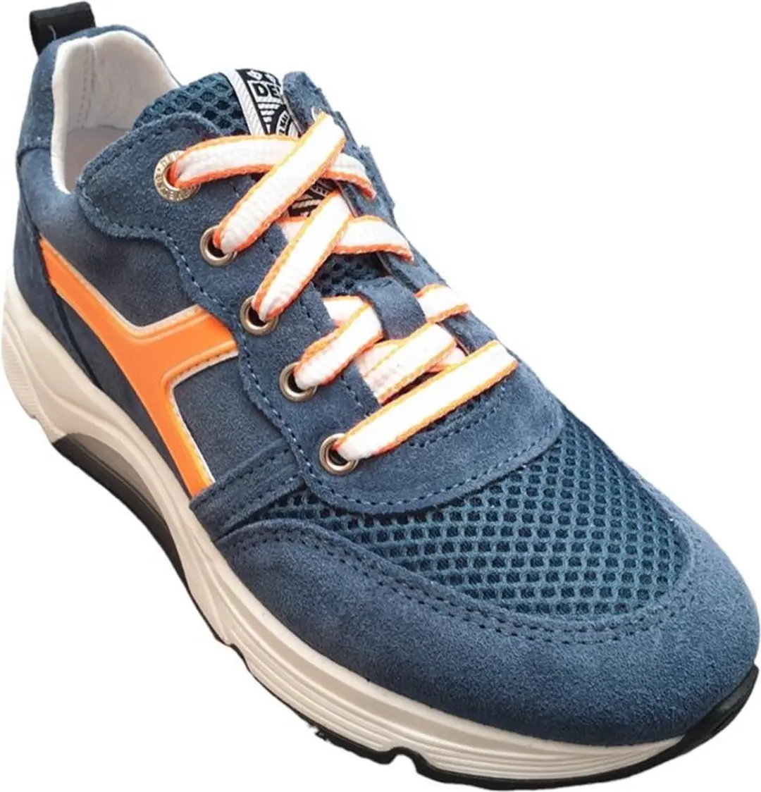 Develab 45979 Veterschoenen - Blauw - afbeelding 2 van 4