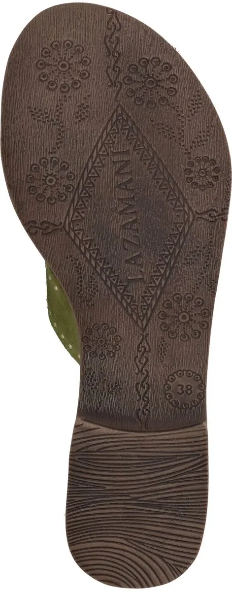 Lazamani Lina Teenslippers Dames bruin - afbeelding 6 van 6