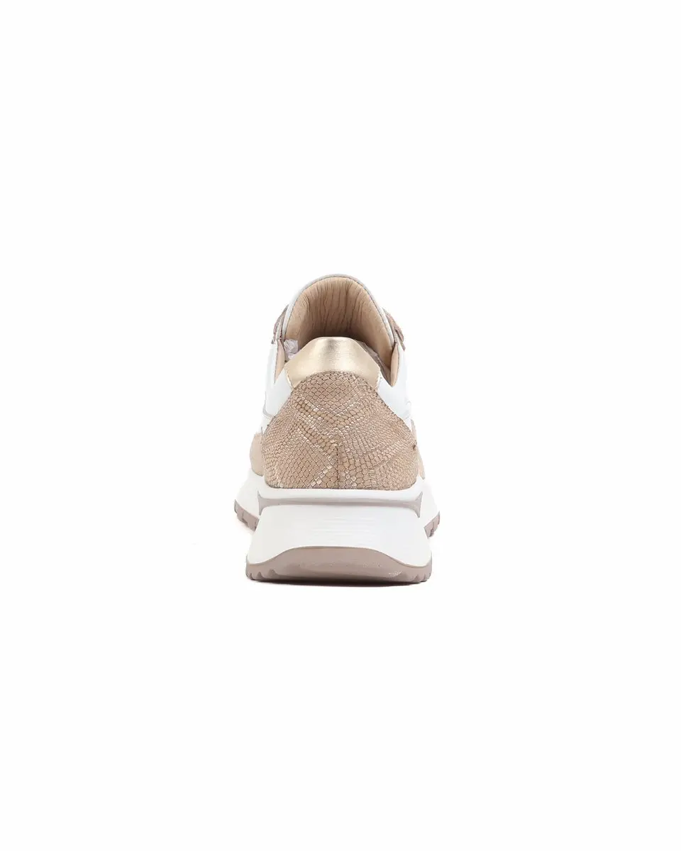 Footnotes 15.002 Sammi Wijdte H Sneakers beigemulti - afbeelding 3 van 3