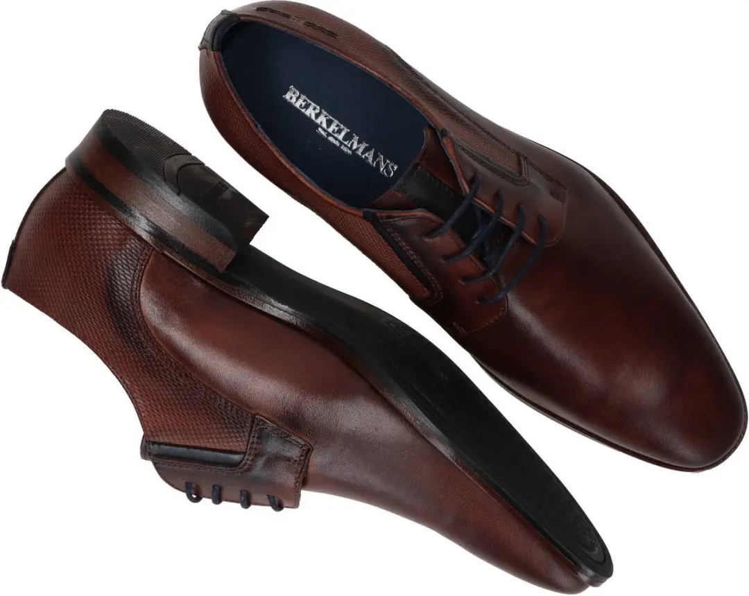 Berkelmans Sameiro Nette herenschoenen - Bruin - Maat 39 - afbeelding 6 van 6