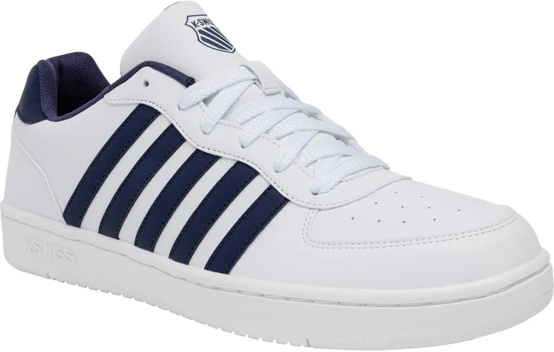 K-Swiss Heren Court Cali Sneaker Vrijetijdsschoen 04777-124-M White/Indigo