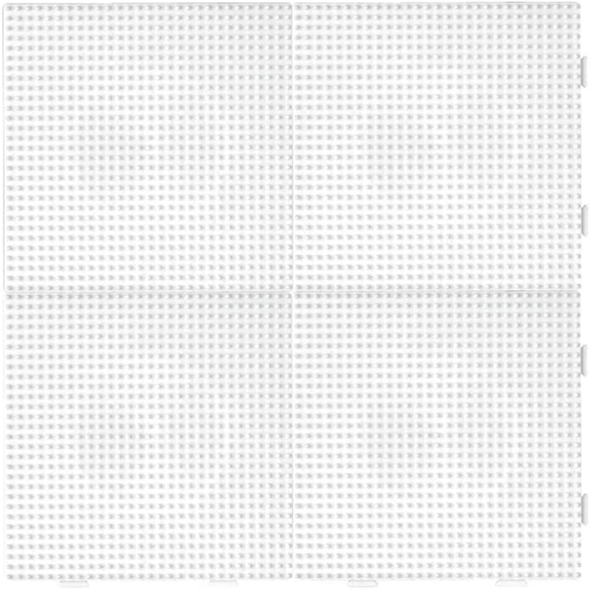 Hama Pegboard Blauw Vierkante Strijkkralenbordjes - 1 Stuk