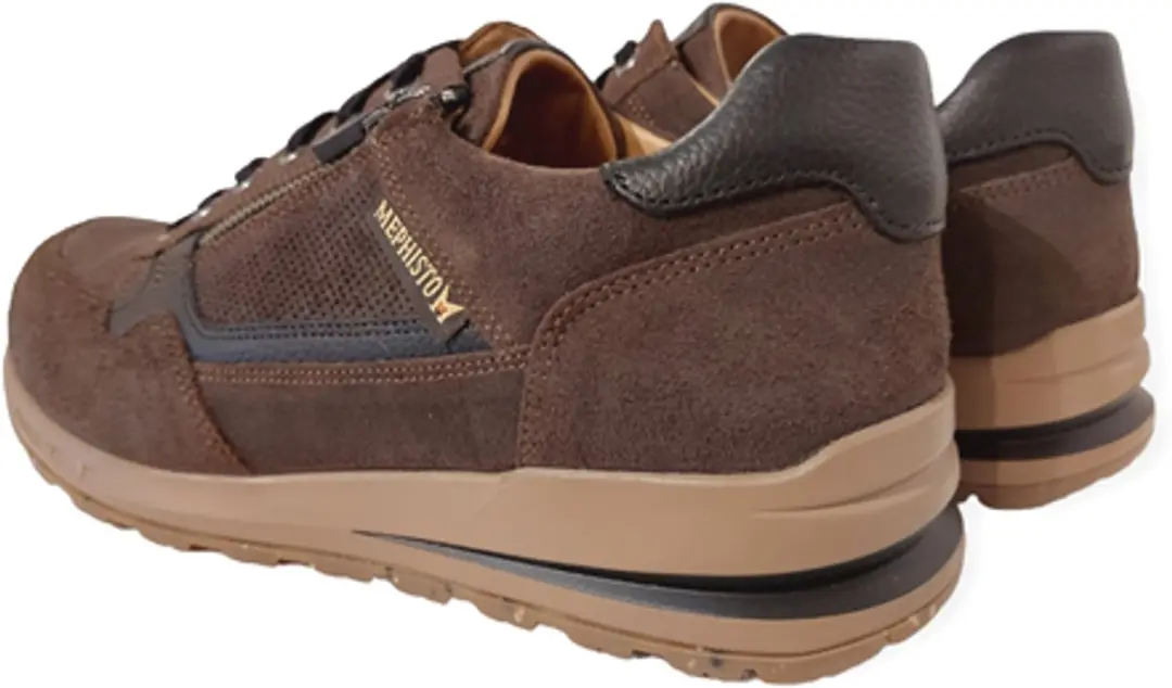 Mephisto Bradley Veterschoenen Old Velours Walnut - afbeelding 4 van 6
