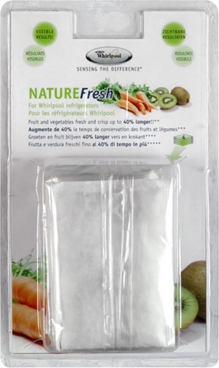 Whirlpool Nature Fresh Antibacterieel Filter 480181700845