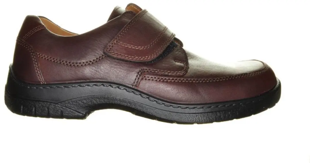 Jomos Gesloten Bruine Herenschoen Velcro maat 47