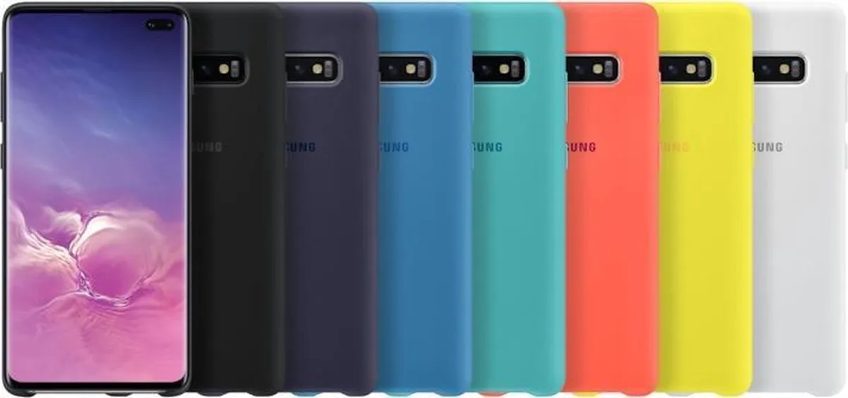 Samsung Silicone Cover Galaxy S10+ Navy - 8801643640200