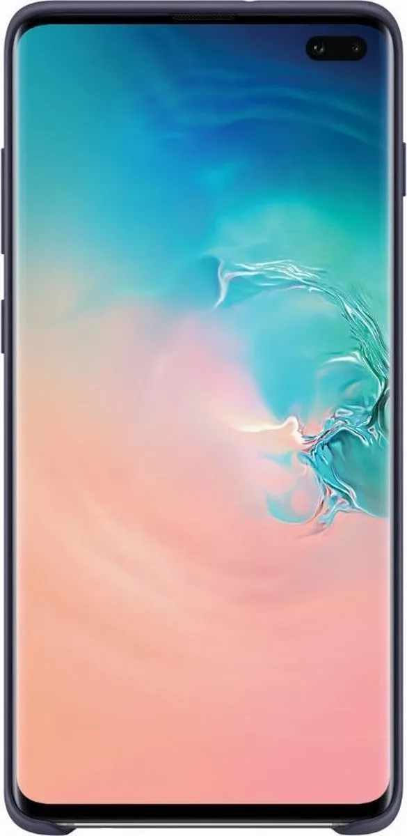 Samsung Silicone Cover Galaxy S10+ Navy - 8801643640200