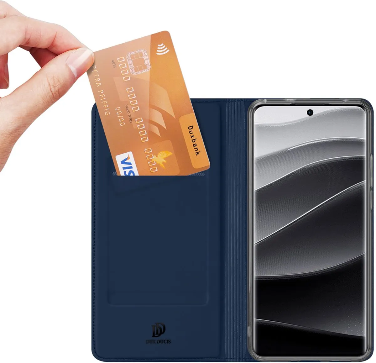 Xiaomi Redmi Note 14 Pro Plus Hoesje Donkerblauw SH00083500