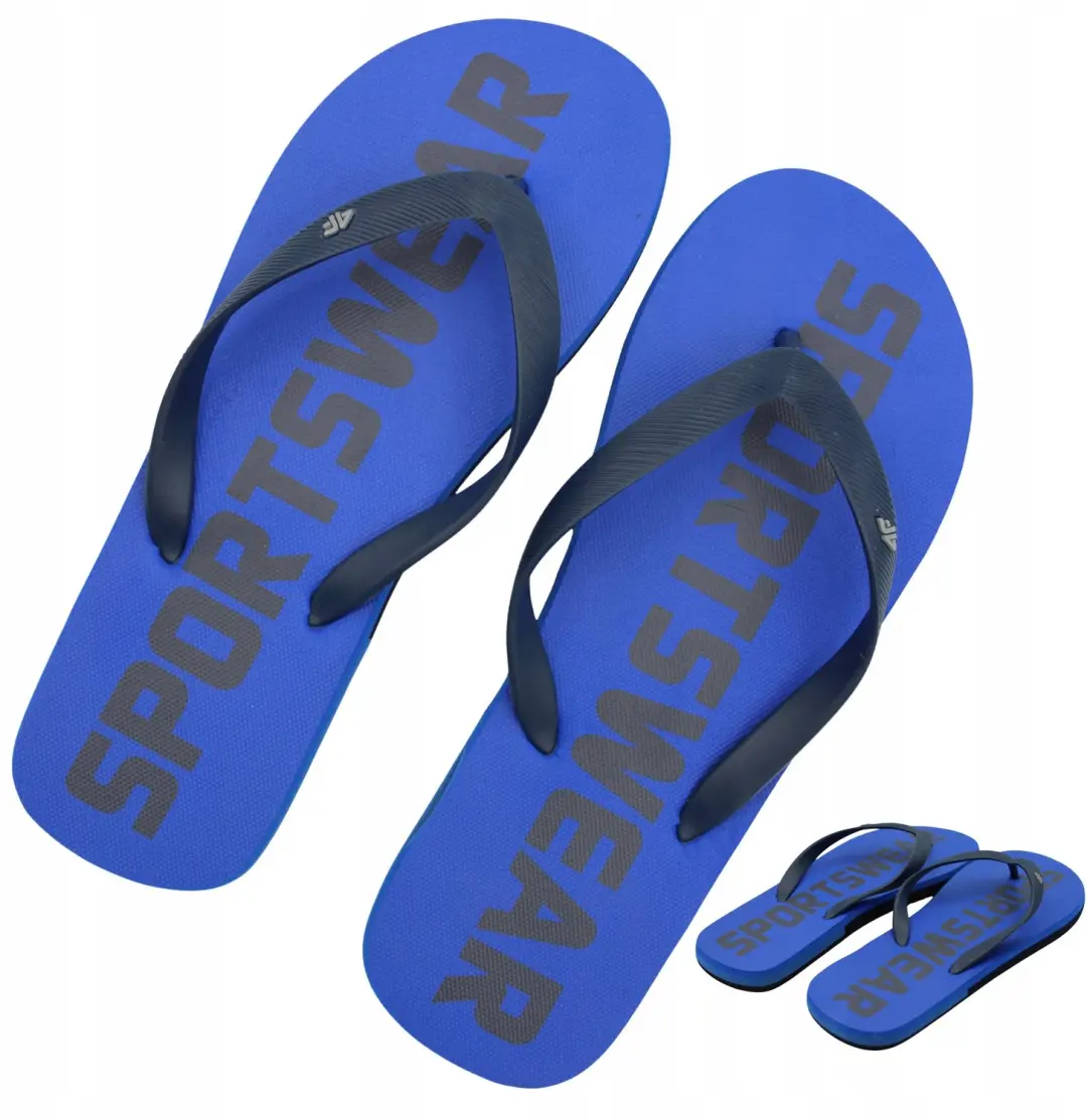 4F Heren Slippers Klompjes Blauw Maat 40 EVA Lichtgewicht