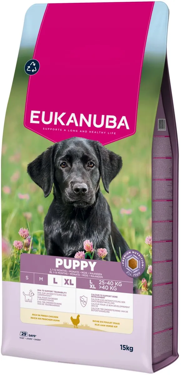 Eukanuba Puppy Large Breed Kip Hondenbrokken 15kg