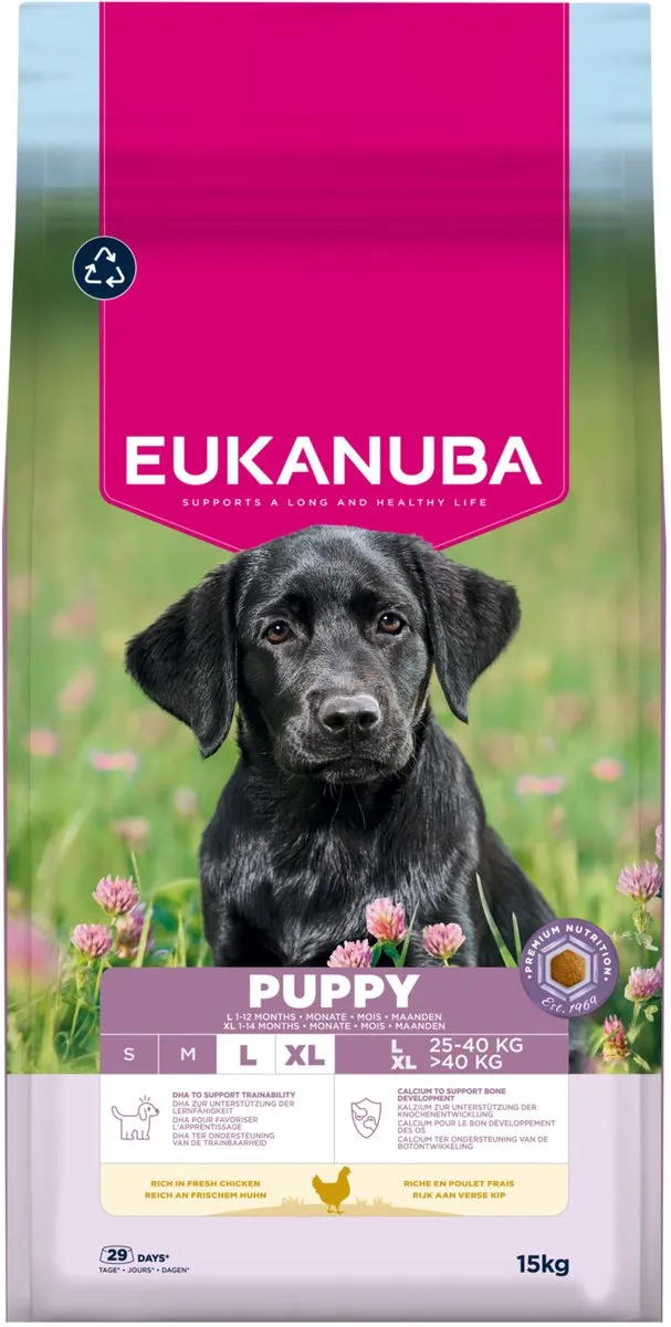 Eukanuba Puppy Large Breed Kip Hondenbrokken 15kg