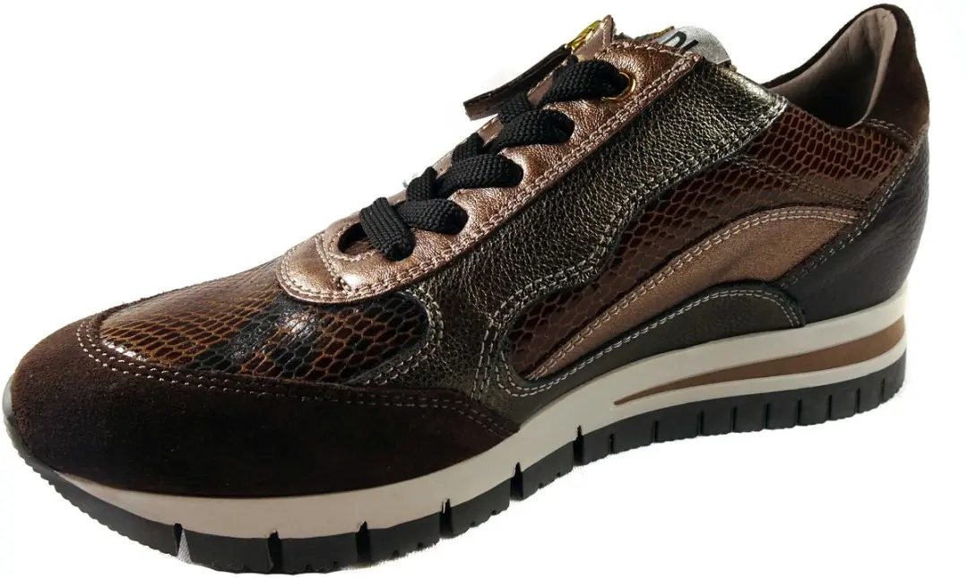 DL Sport 6725 Sneakers Bruin/Combi - afbeelding 4 van 6