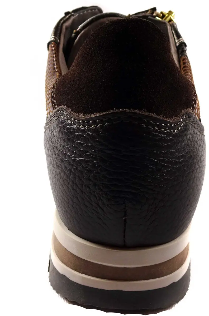 DL Sport 6725 Sneakers Bruin/Combi - afbeelding 2 van 6