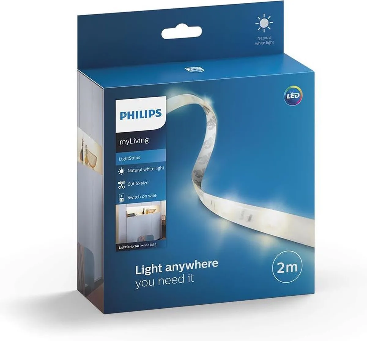 Philips LED Lightstrips Warm Wit 2m