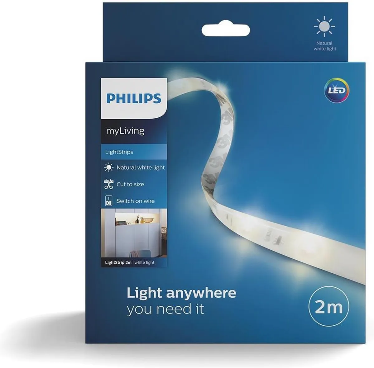 Philips LED Lightstrips Warm Wit 2m