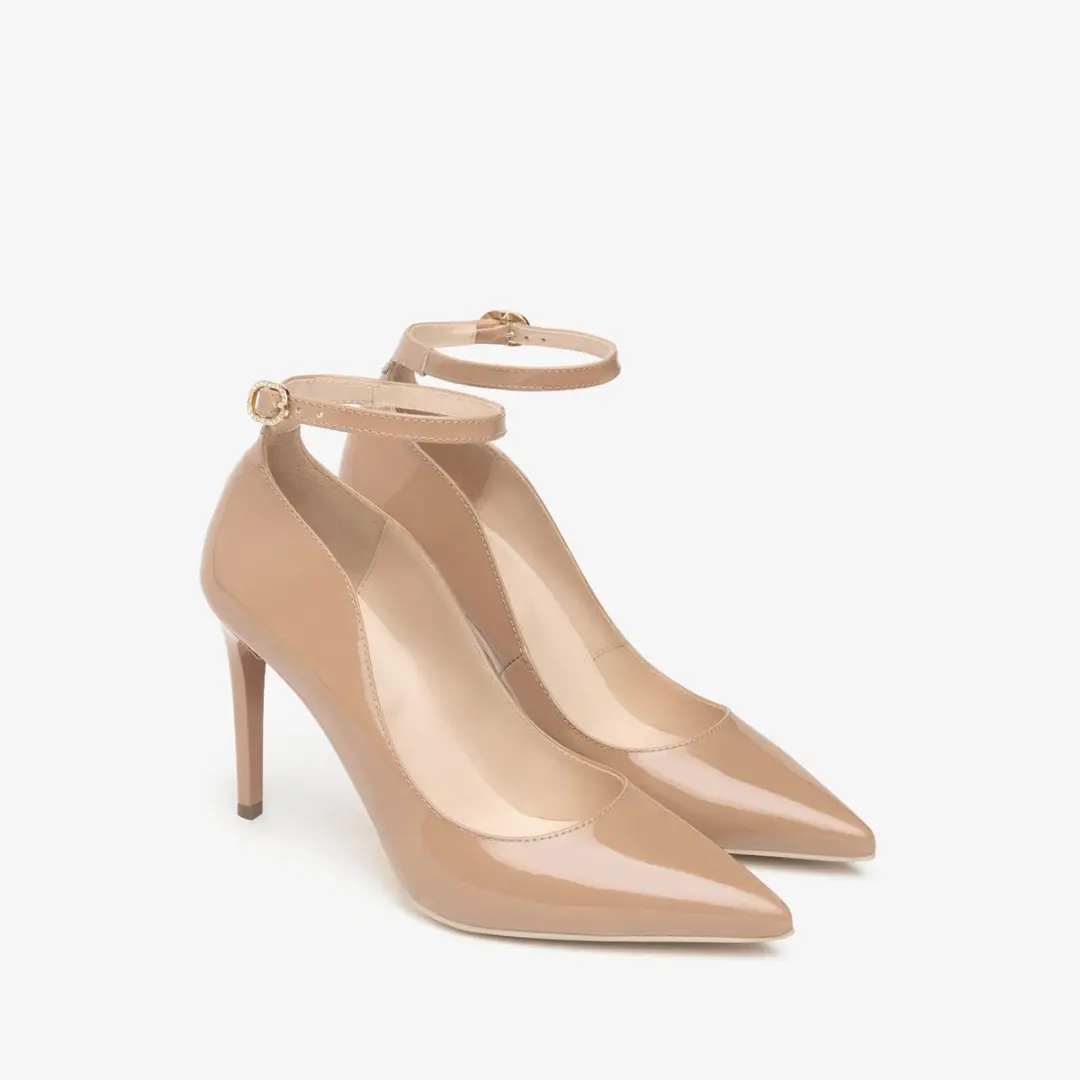 Scarpe Con Tacco Nerogiardini Vernice Tpu Breia Missi Natu
