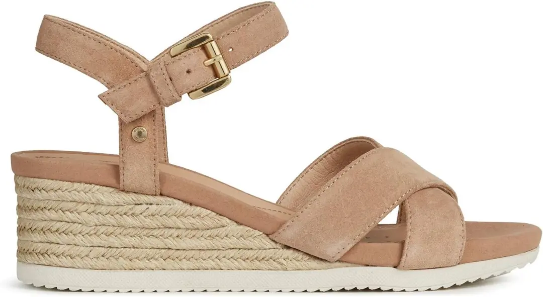 Geox Ischia Corda Sandalen Roze EU 36 1/2 Vrouw