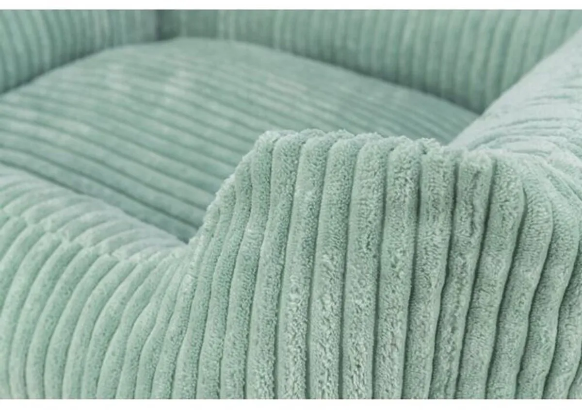 Trixie Hondenmand Vital Jonna Ribfluweel - 100x70cm Grijs - afbeelding 6 van 6